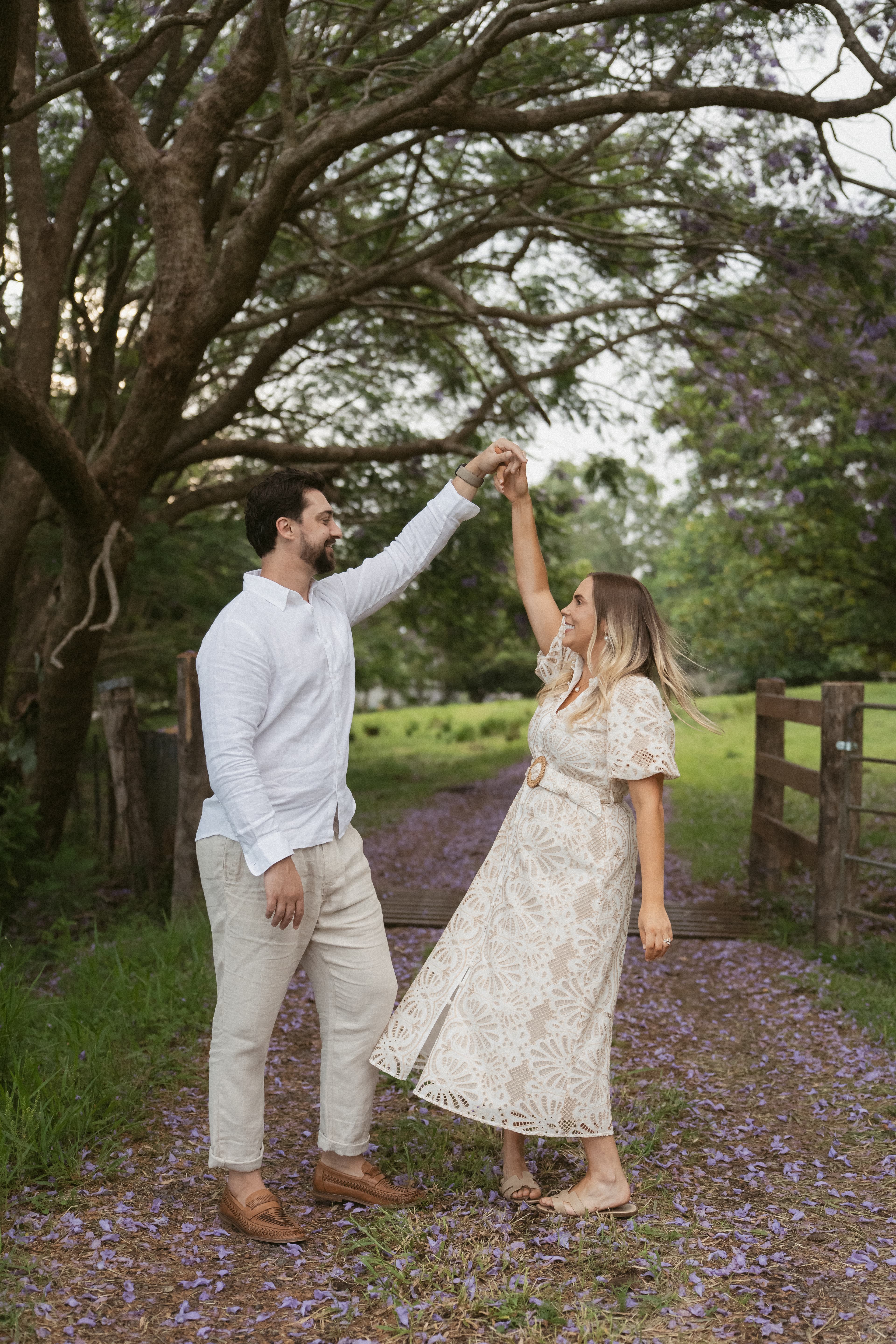 Tess and Sam dancing